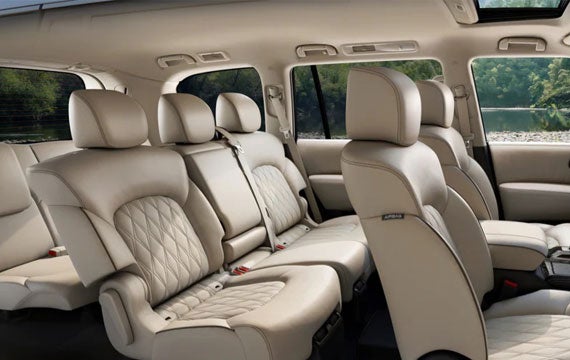 2023 Nissan Armada showing 8 seats | Waxahachie Nissan in Waxahachie TX