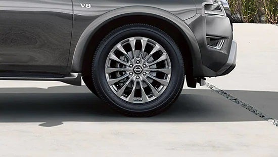 2023 Nissan Armada wheel and tire | Waxahachie Nissan in Waxahachie TX